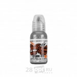 Краска для художественной татуировки World Famous Tattoo Ink, Battleship Grey, 30 мл