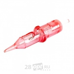 Уцененный товар, Картриджи для художественной татуировки OPTIMA 3RSPT-T 0,25 мм с длинной заточкой, Round Shader 3, коробка 20 шт.