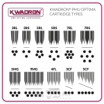 Уцененный товар, Картриджи для художественной татуировки OPTIMA 9MGPT 0,30 мм с длинной заточкой, Magnum 9, коробка 20 шт.