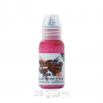 Краска для художественной татуировки World Famous Tattoo Ink, Paraguay Pink, 30 мл