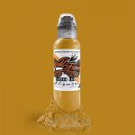 Уцененный товар, Краска для художественной татуировки World Famous Tattoo Ink, Mustard, 30 мл