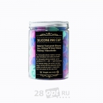 Распродажа, Силиконовые колпачки для краски Tattoo Caps ACI040-6, Разноцветные, 100 шт.