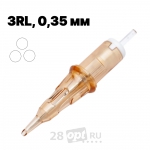Картриджи для художественной татуировки EZ V-Select VC-1203RLMT Round Liner 3, 0,35 мм, коробка 20 шт.
