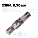 Картриджи для художественной татуировки EZ Filter FC-1023M1C, Round Magnum 23, 0,30 мм, коробка 10 шт.