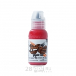 Краска для художественной татуировки World Famous Tattoo Ink, United Ink Red, 30 мл